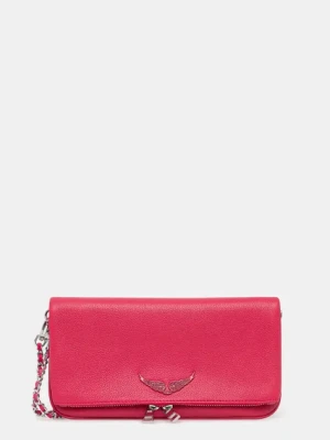 ZADIG&VOLTAIRE torebka skórzana kolor czerwony LWBA00001