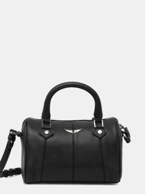 ZADIG&VOLTAIRE torebka skórzana XS SUNNY VIBE GRAINED LEATHER czarny