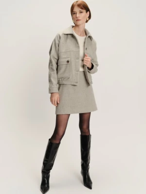 Żakardowa spódnica mini Greenpoint