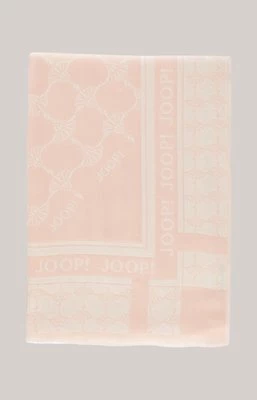 Żakardowy szal w kolorze pastelowego różu Joop