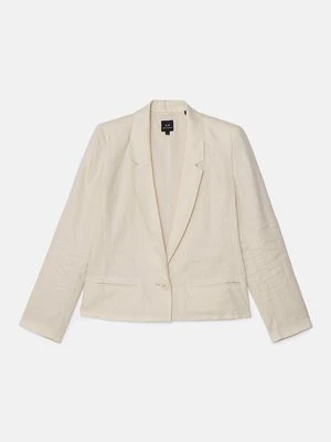 Żakiet Armani Exchange piaskowy