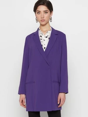 Żakiet Armani Exchange fioletowy