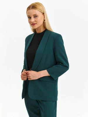 żakiet damski ciemnozielony - SZK0701CZ żakiet - TOP SECRET - Odzieżowy sklep internetowy TOP SECRET