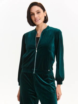 żakiet damski ciemnozielony - SZK0712CZ żakiet - TOP SECRET - Odzieżowy sklep internetowy TOP SECRET