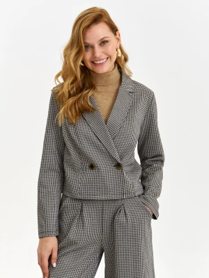 żakiet damski czarny - SZK0709CA żakiet - TOP SECRET - Odzieżowy sklep internetowy TOP SECRET