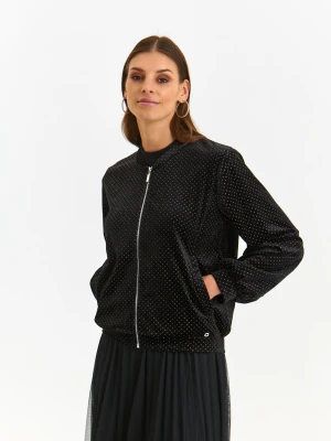 żakiet damski czarny - SZK0715CA żakiet - TOP SECRET - Odzieżowy sklep internetowy TOP SECRET