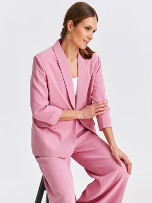 żakiet damski różowy - SZK0727RO żakiet - TOP SECRET - Odzieżowy sklep internetowy TOP SECRET