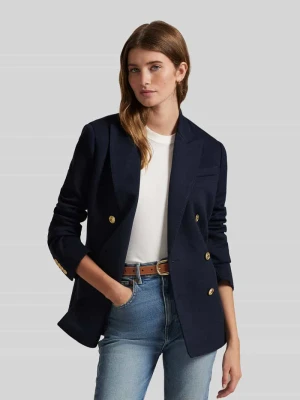 Żakiet dwurzędowy z dodatkiem wełny Polo Ralph Lauren