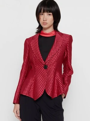 Żakiet Emporio Armani czerwony