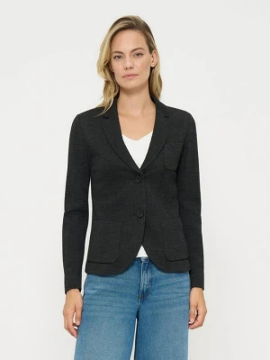 Żakiet Emporio Armani antracytowy