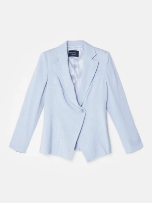 Żakiet Emporio Armani niebieski