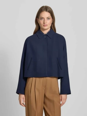 Żakiet krótki o kroju regular fit z czystej wiskozy Boss