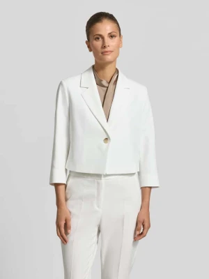 Żakiet krótki o kroju regular fit z zapięciem na 1 guzik s.Oliver BLACK LABEL