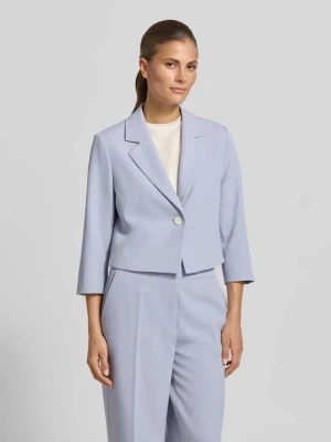 Żakiet krótki o kroju regular fit z zapięciem na 1 guzik s.Oliver BLACK LABEL