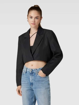 Żakiet krótki z kołnierzem z połami Calvin Klein Jeans