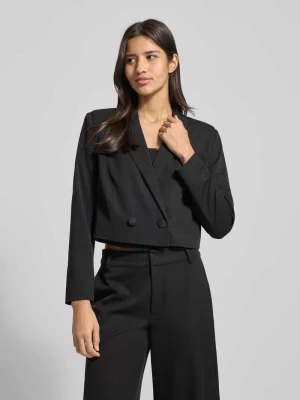 Żakiet krótki z kołnierzem z połami model ‘Reece’ My Essential Wardrobe