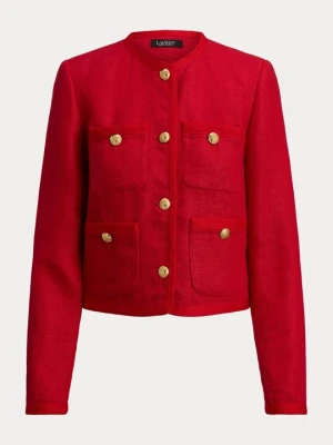 Żakiet Lauren Ralph Lauren czerwony