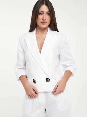 Żakiet lniany ARMANI EXCHANGE