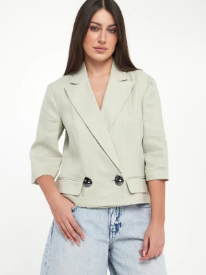 Żakiet lniany ARMANI EXCHANGE