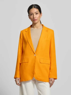 Żakiet lniany z kołnierzem rewersowym Tom Tailor Denim