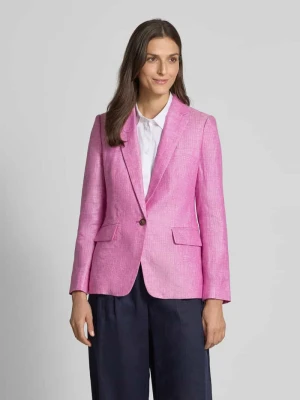 Żakiet lniany z kołnierzem z połami model ‘BONARO’ Lauren Ralph Lauren