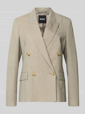 Żakiet o kroju regular fit z czystej żywej wełny model 'JALETO9' Boss