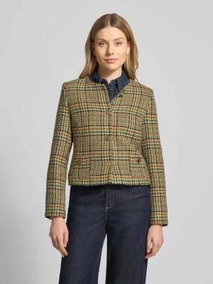 Żakiet o kroju regular fit z dodatkiem wełny Christian Berg Woman Selection