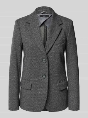 Żakiet o kroju regular fit z dodatkiem wełny model ‘DILLY’ Weekend Max Mara