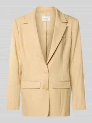 Żakiet o kroju regular fit z dodatkiem wiskozy model 'stacy' Gestuz