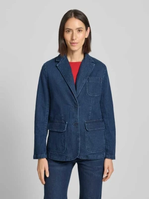 Żakiet o kroju regular fit z efektem denimu model ‘LAWDRO’ Lauren Ralph Lauren