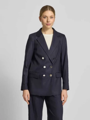 Żakiet o kroju regular fit z kieszeniami z patką comma