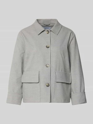 Żakiet o kroju regular fit z kieszeniami z patką MORE & MORE