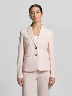 Żakiet o kroju regular fit z kołnierzem z połami Christian Berg Woman Selection