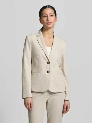 Żakiet o kroju regular fit z kołnierzem z połami Christian Berg Woman Selection