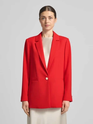 Żakiet o kroju regular fit z kołnierzem z połami comma