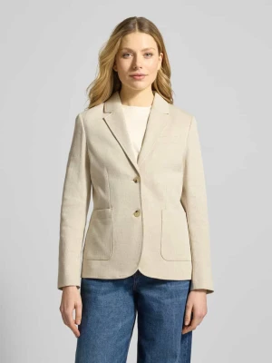 Żakiet o kroju regular fit z kołnierzem z połami Gant