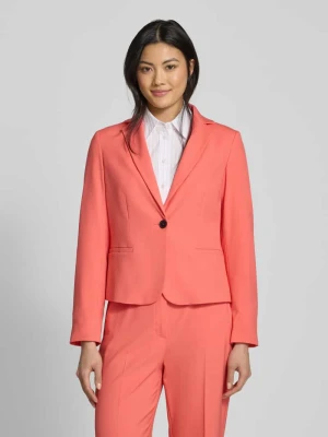 Żakiet o kroju regular fit z kołnierzem z połami i zapięciem na guzik comma