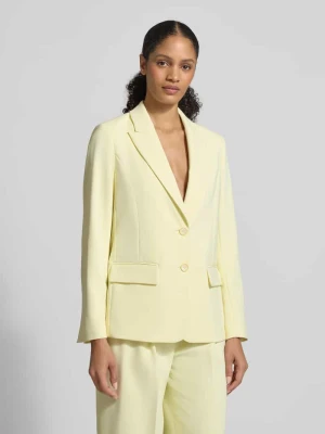 Żakiet o kroju regular fit z kołnierzem z połami Marc Cain