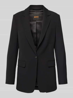 Żakiet o kroju regular fit z kołnierzem z połami model ‘JABLA’ Boss Orange