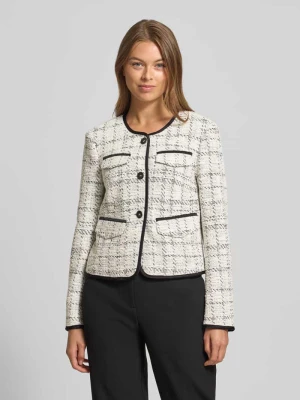 Żakiet o kroju regular fit z lamowanymi kieszeniami Marc Cain