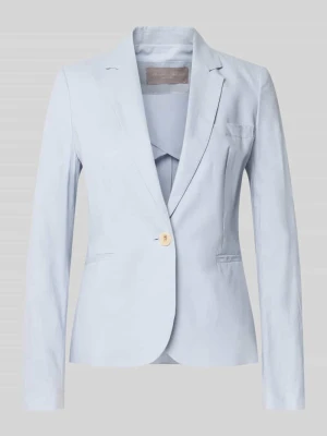 Żakiet o kroju regular fit z mieszanki lnu z kieszeniami z wypustkami Christian Berg Woman Selection