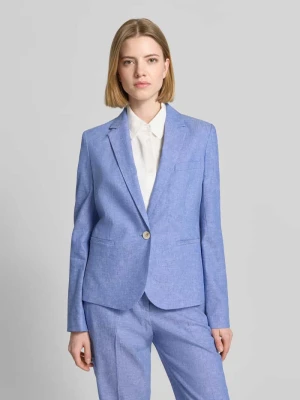 Żakiet o kroju regular fit z mieszanki lnu z kieszeniami z wypustkami Christian Berg Woman Selection