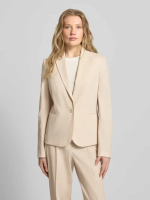 Żakiet o kroju regular fit z mieszanki lnu z kieszeniami z wypustkami Christian Berg Woman Selection