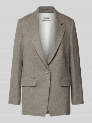 Żakiet o kroju regular fit z mieszanki wełny model ‘GLENDALE’ drykorn