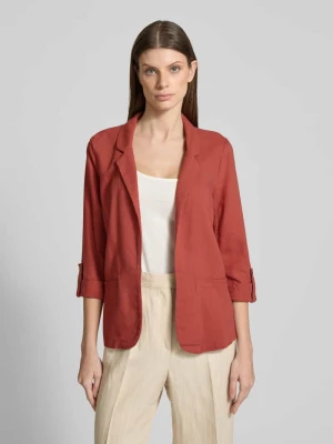 Żakiet o kroju regular fit z mieszanki wiskozy i lnu model ‘JESMILO’ Vero Moda