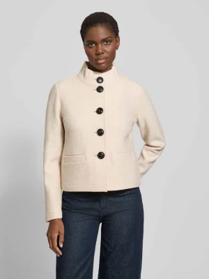 Żakiet o kroju regular fit z mieszanki wiskozy i wełny Betty Barclay