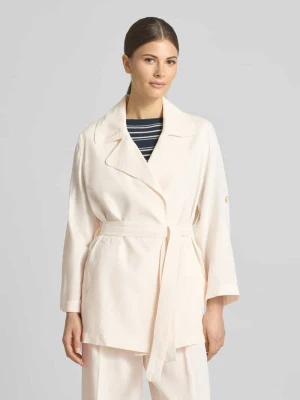 Żakiet o kroju regular fit z mieszanki wiskozy model 'Lampada' Marella