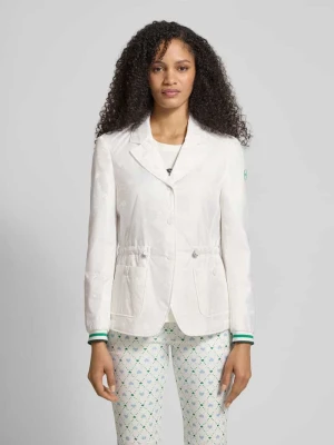 żakiet o kroju regular fit z naszywanymi kieszeniami Marc Cain