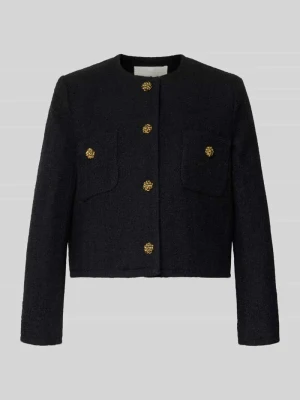 Żakiet o kroju regular fit z okrągłym dekoltem model 'MEREDITH' Bash