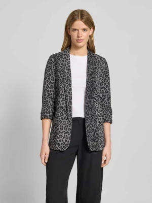Żakiet o kroju regular fit z rękawem o dł. 3/4 model ‘BOSELLA’ Pieces